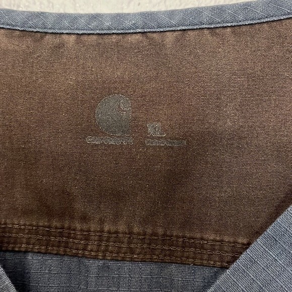 Carhartt Collection Utility V-Neck Men’s Scrub Top XL - Picture 4 of 11